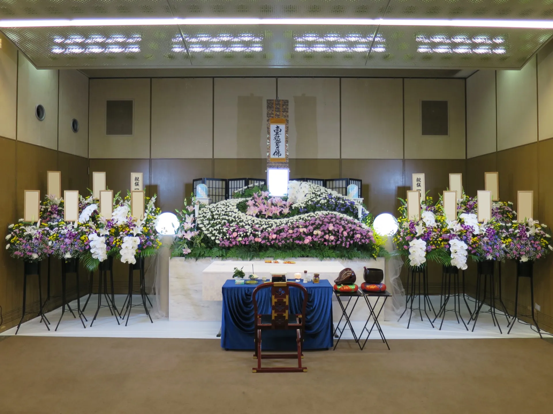 大阪市立北斎場 中式場での家族葬|家族葬プラン48 浄土宗|T家様のお葬儀事例